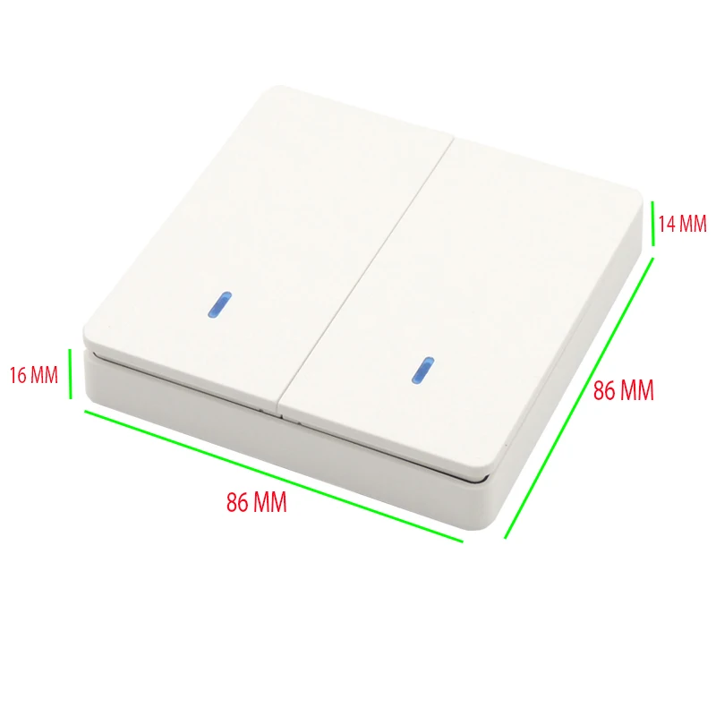 433 МГц встроенный настенный выключатель контроллер прерывателя inteligente 2/3 клавиш