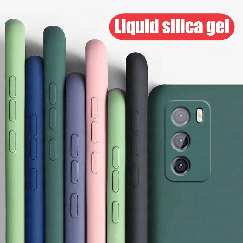 For Xiaomi Poco M3 Case Cover Poco F3 X3 NFC Liquid Silicone Shockproof TPU Bumper Soft Protectiove Phone Case Poco M3 F3 X3 GT