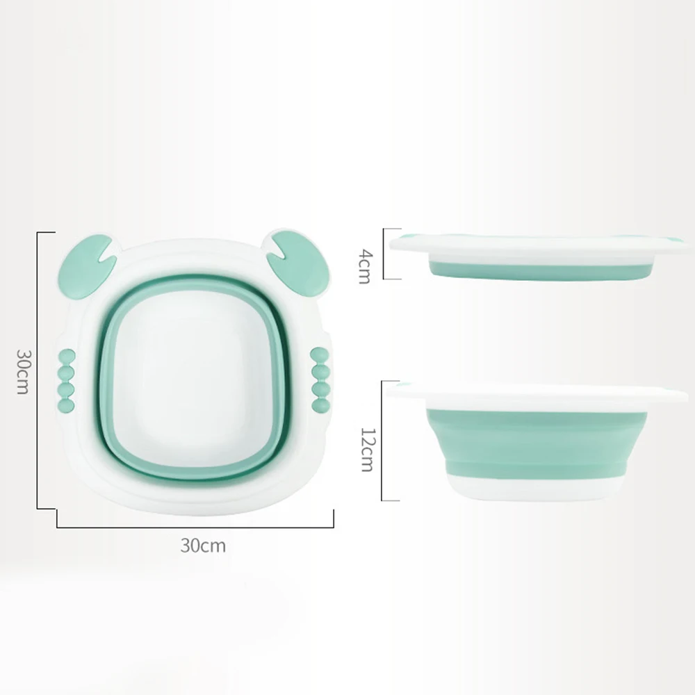 Складная раковина портативная для новорожденных путешествий ног складная