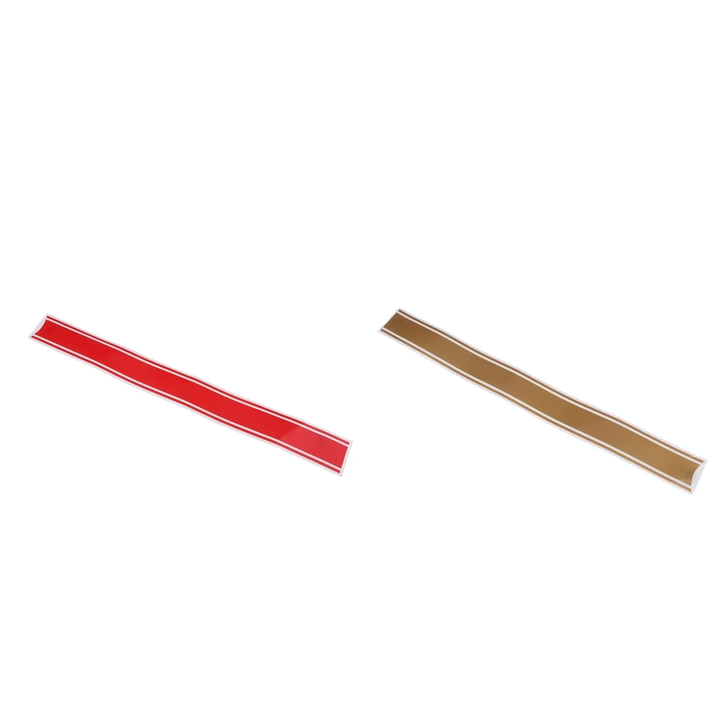 2x мотоциклы Танк обтекатель капот винил полосы стикер для кафе гонщик красный +