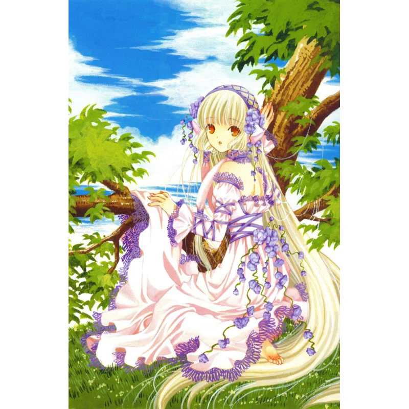 

Custom Chobits Anime Poster Classical Cloth Print Poster For Bedroom Poster Canvas Fabric Poster 30X45cm Art Home Decoration