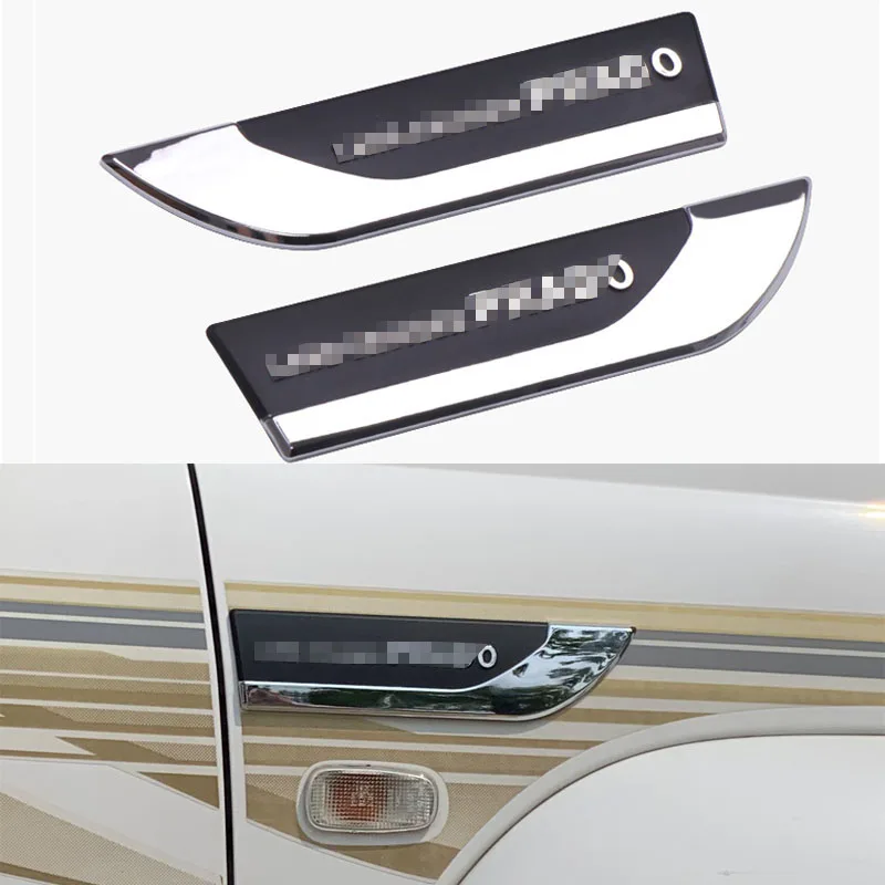 2003 2020 FJ200 FJ150 FJ120 нержавеющая ABS OE стильная боковая наклейка с эмблемой для Toyota Land