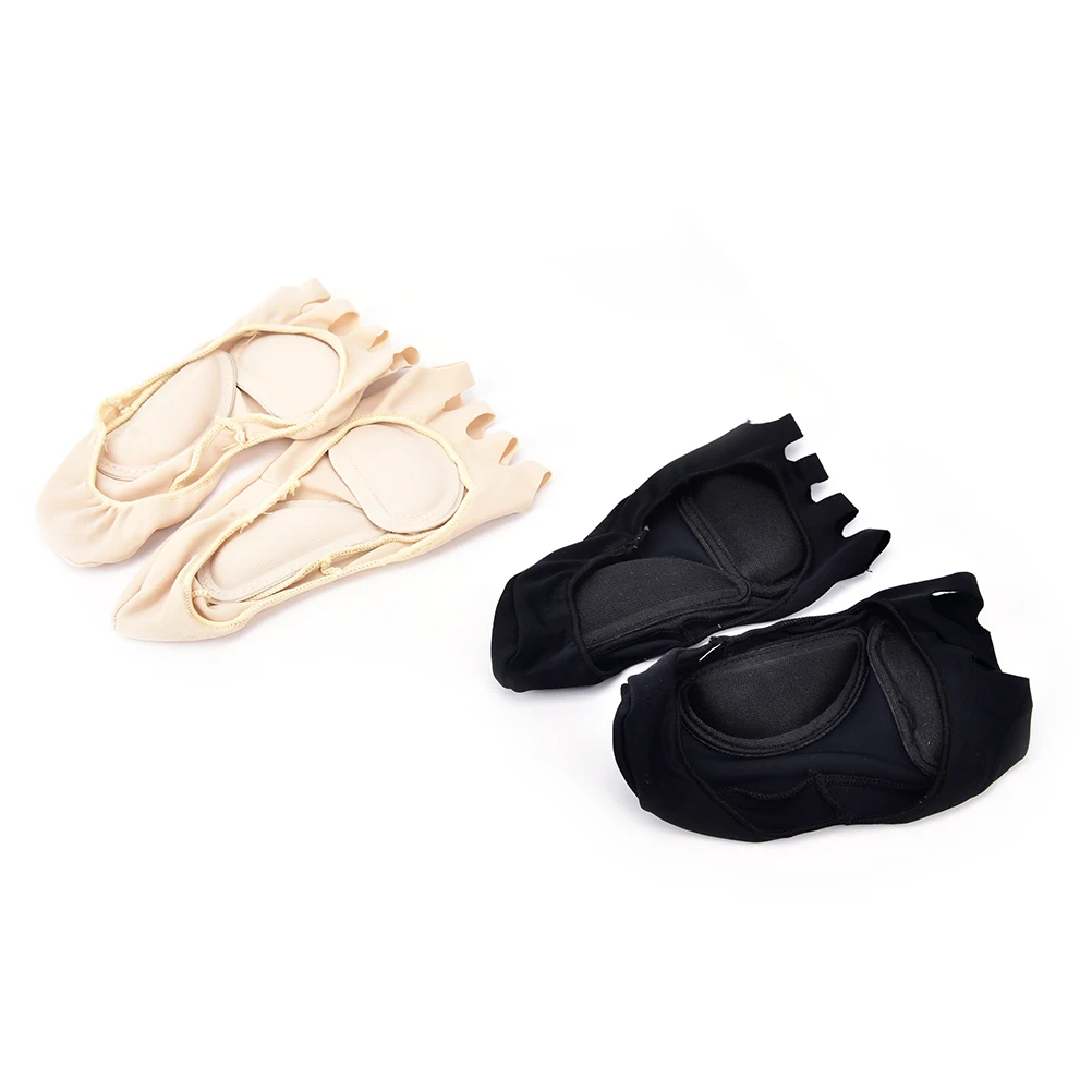 

2pcs Plantar Fasciitis Arch Support Insole Pedicure Socks Invisible Open Toe Socks Pain Relief Orthopedic Flatfoot Foot Care