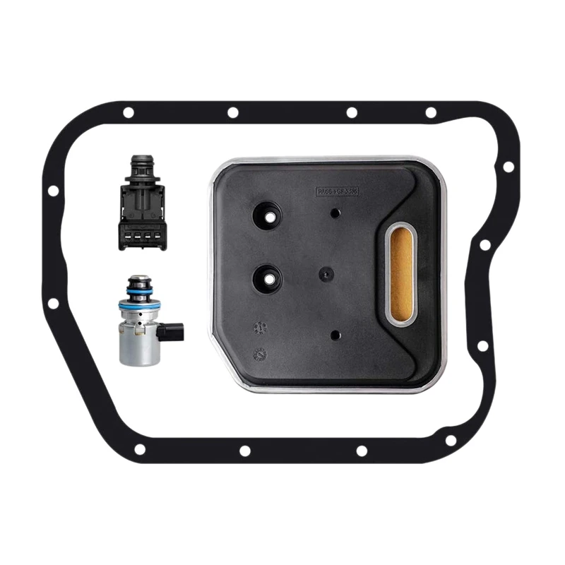 

48RE Governor Pressure Solenoid Transducer Filter Gasket Kit for Dodge Ram 1500/2500/3500 Jeep Grand Cherokee 2000-04