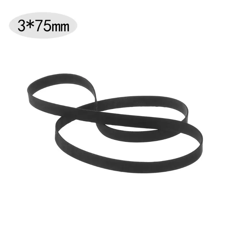 

B03F 45-120MM Universal Assorted Common Flat Rubber Belt Mix Cassette Tape Machine Belt Pulley Drive Belt for Recorders Walkman