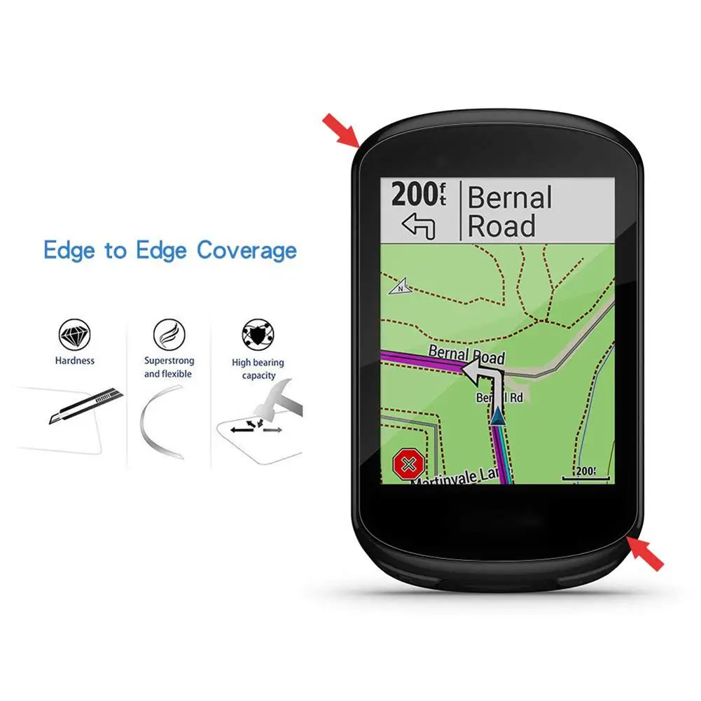 3 шт. ЖК-дисплей прозрачный Экран Защитная крышка Щит пленка для Garmin Edge 530/830