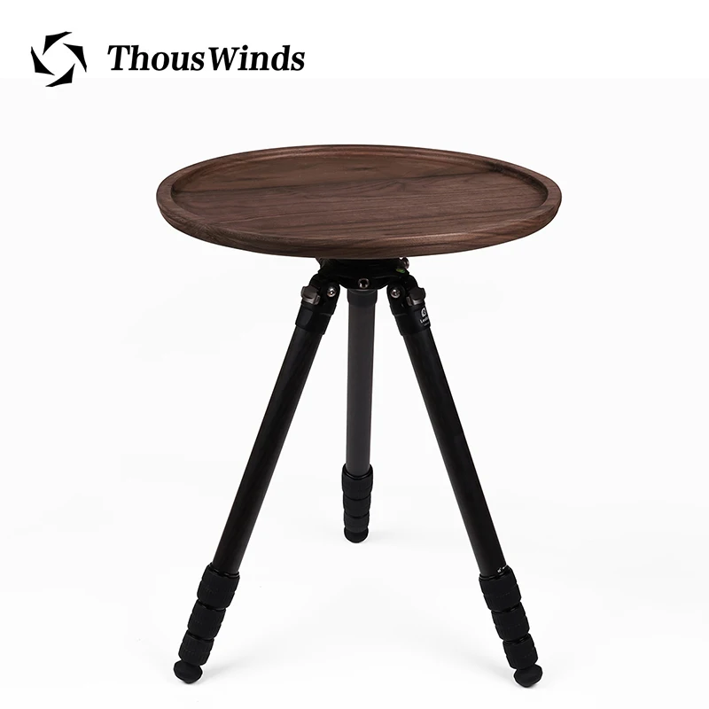 

Thous Winds outdoor camping solid wood round table photography tripod DIY round table