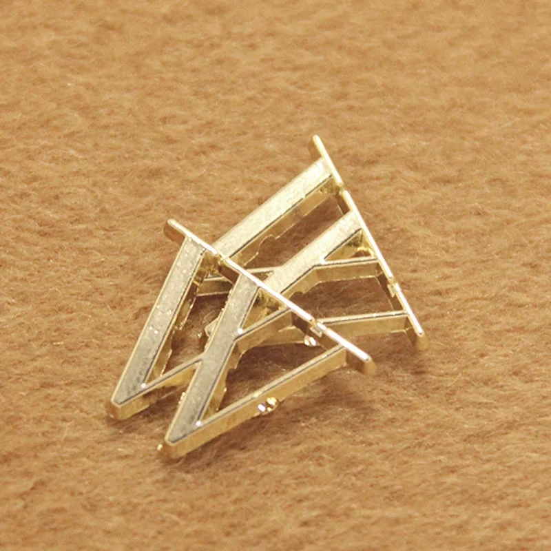 12 шт. декоративные пуговицы с золотыми буквами | Украшения и аксессуары