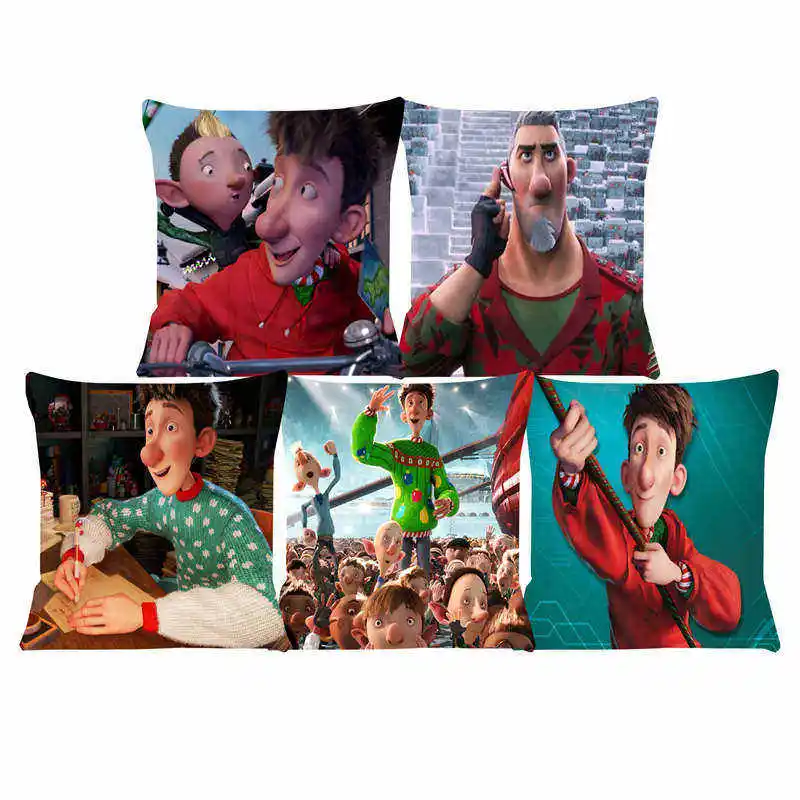 

Christmas Pillow Cover For Living Room Car Cushion Cover Movie For Sofa Decorate Pillows Home Pillow Case Chair Cushions SJ-176
