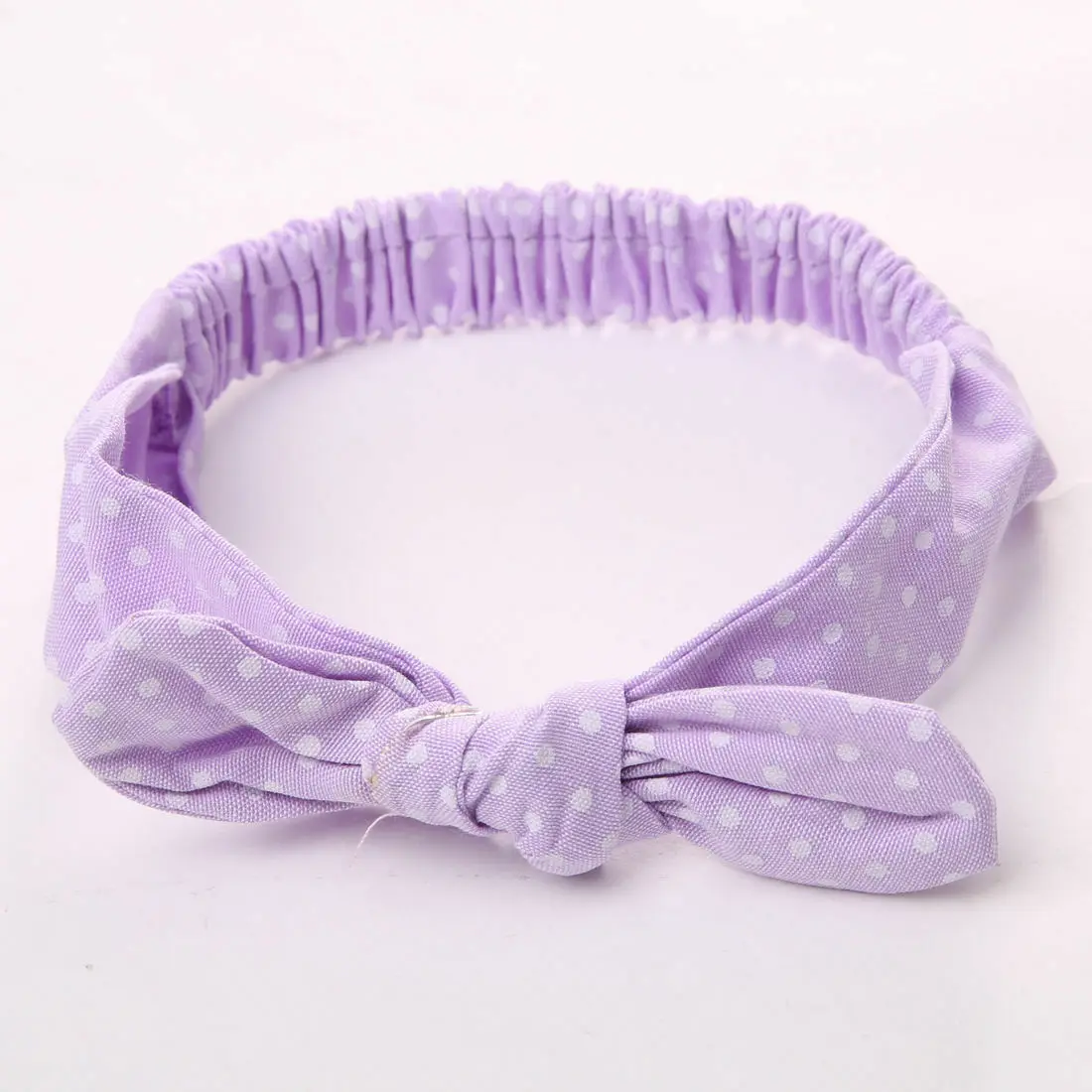 

Lovely Bow Elastic Headband Baby Girls Rabbit ear Headband Headwrap Baby Accessories 2021
