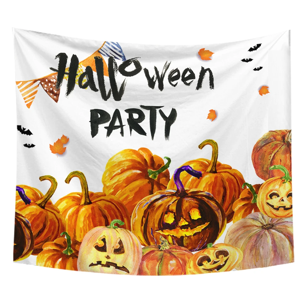 

Hawkalice Halloween Wall Tapestry Wall Hanging Tapestry Hippie With Pumpkins Wall Blanket For Bedroom Living Room DormHome Decor