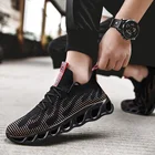 Мужские дышащие кроссовки для бега Ollymurs, уличные спортивные кроссовки для взрослых, модная мужская обувь для бега, прогулочная обувь для мужчин, 2019