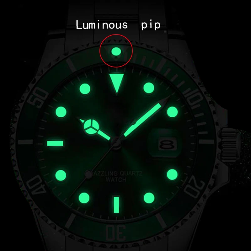 Светящаяся вставка для часов Seiko lume pip at 12 | Наручные часы