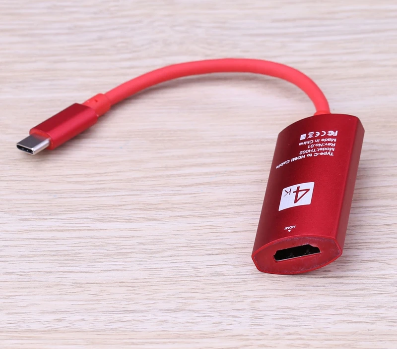 Тип C HDMI Женский hd видеокабель, адаптер 4 K конвертер для MacBook Dell samsung Galaxy S8 S9 S10 Note8 LG G5 к ТВ проектор
