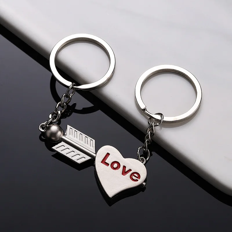 

Car Keychain Couple Keychain Key Chain Keyring Creative Key Holder Metal Key Ring Auto Accessories