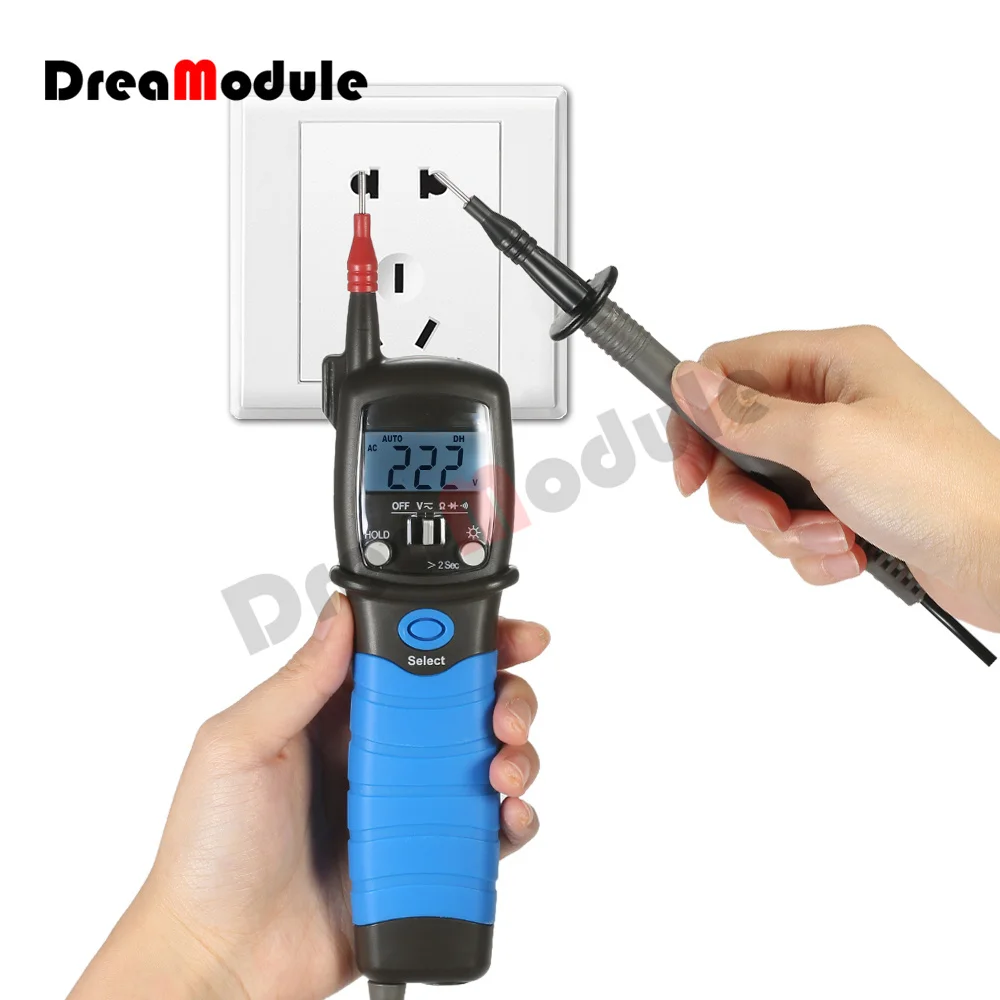 

Precision Digital Multimeter Pen Type Meter Auto Range LCD Professional AC DC Voltage Electronic Diode Tester