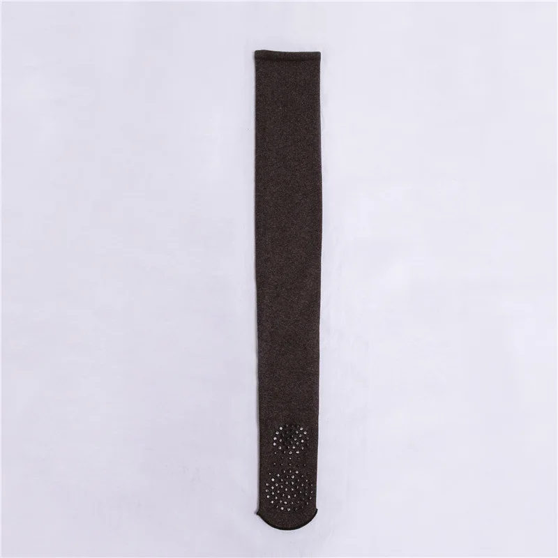 Ladies socks in autumn and winter plus velvet thickened non-slip comfortable over-knee high tube stockings