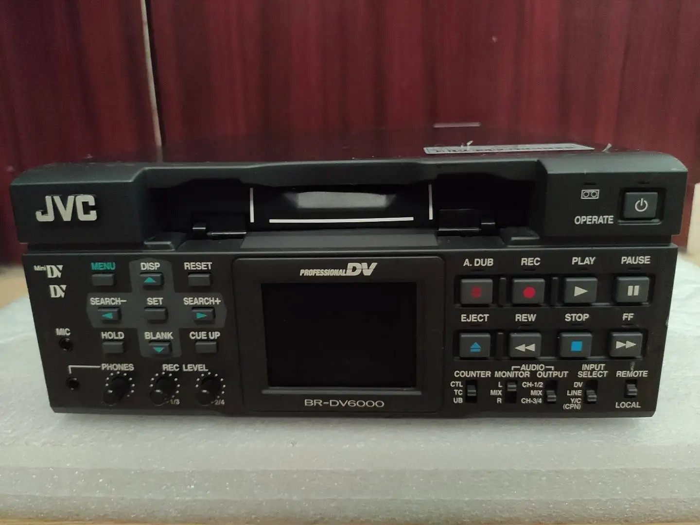 JVC br-dv6000 micro DV видеомагнитофон материнская плата сетевого шнура | Компьютеры и