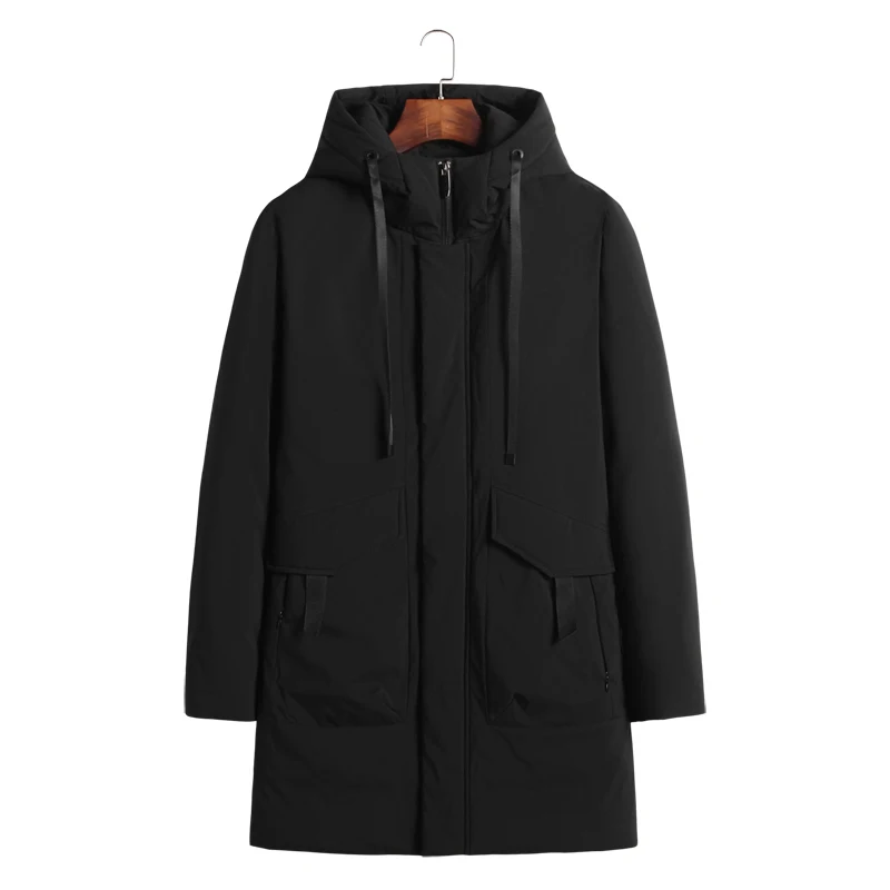 Размера плюс 8XL 7XL 6XL 5XL мужской длинный пуховик Новое поступление Мода жилет с