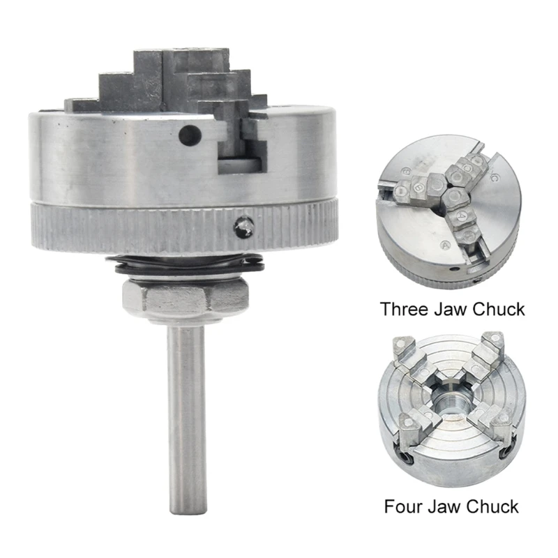 Токарный патрон из цинкового сплава Самоцентрирующийся зажим для электродрели