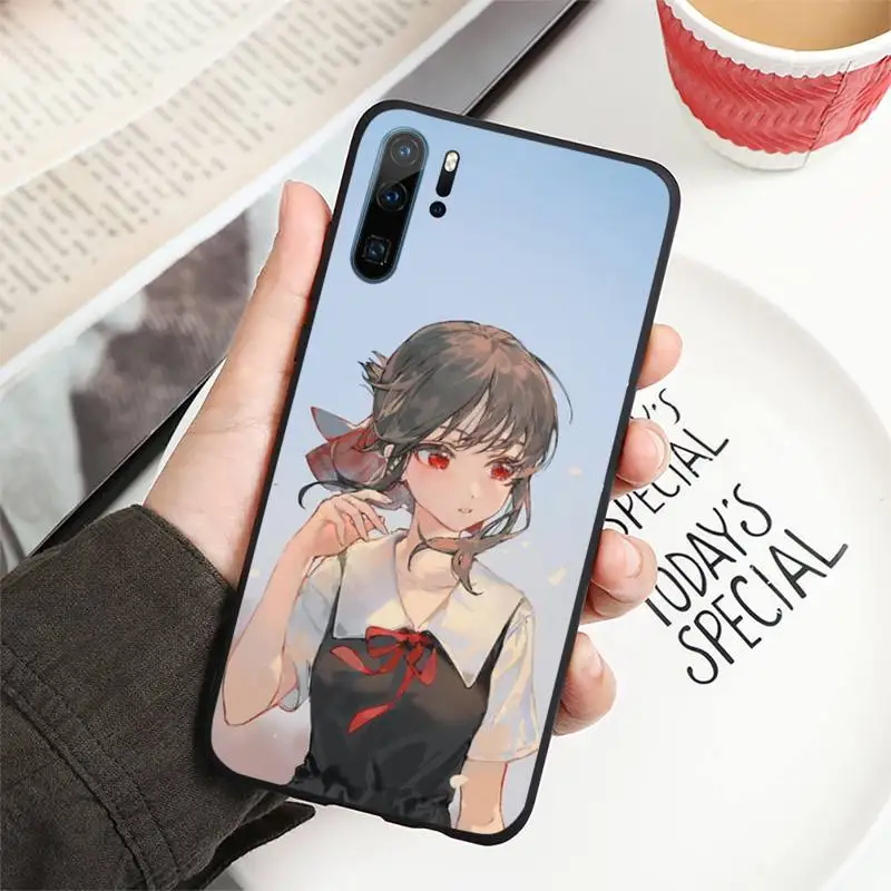 

Anime Kaguya Sama Phone Case For Huawei P40 P20 P30 lite Pro P Smart 2019 Mate 40 20 10 Lite Pro Nova 5t