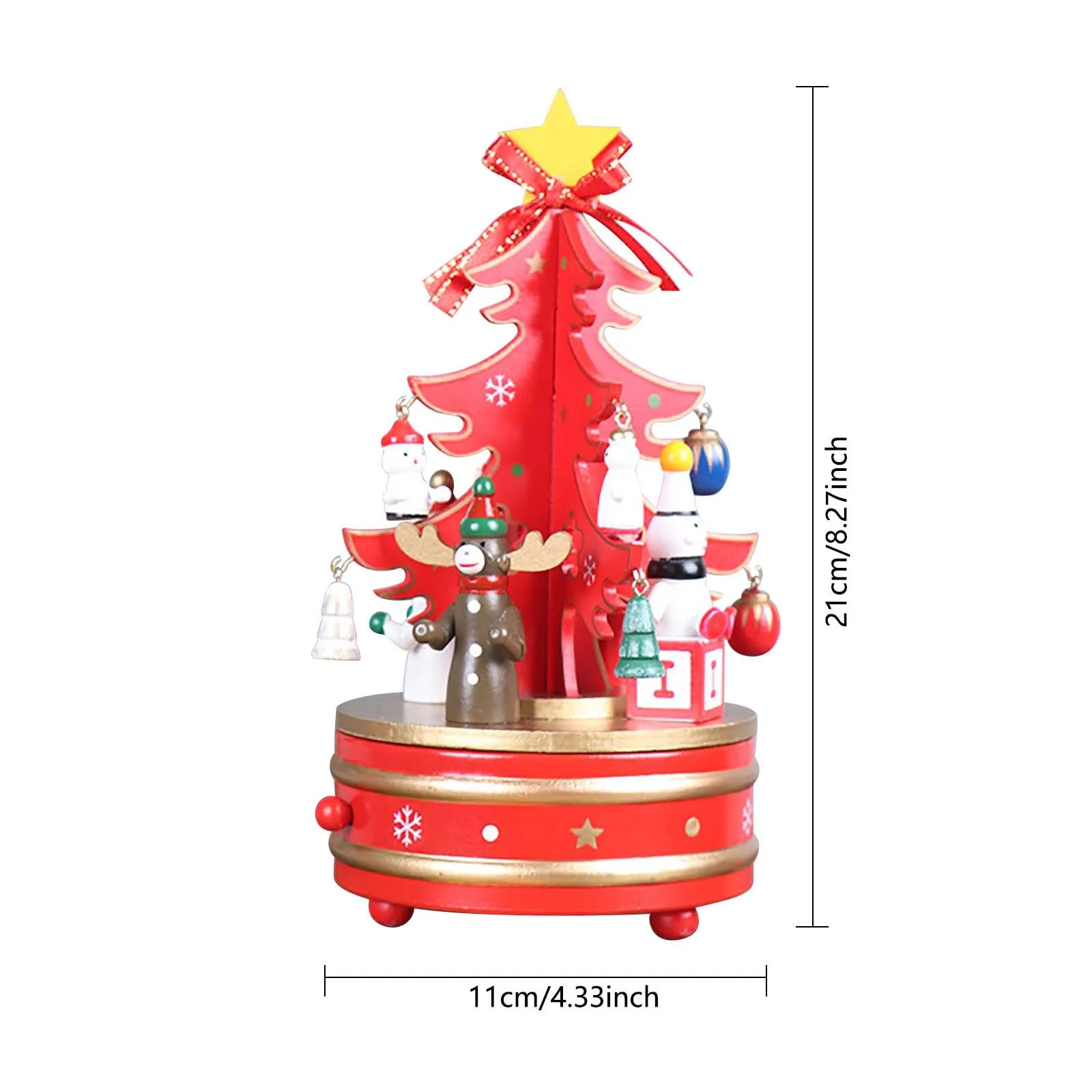 Рождественские украшения Рождественская Высококачественная деревянная