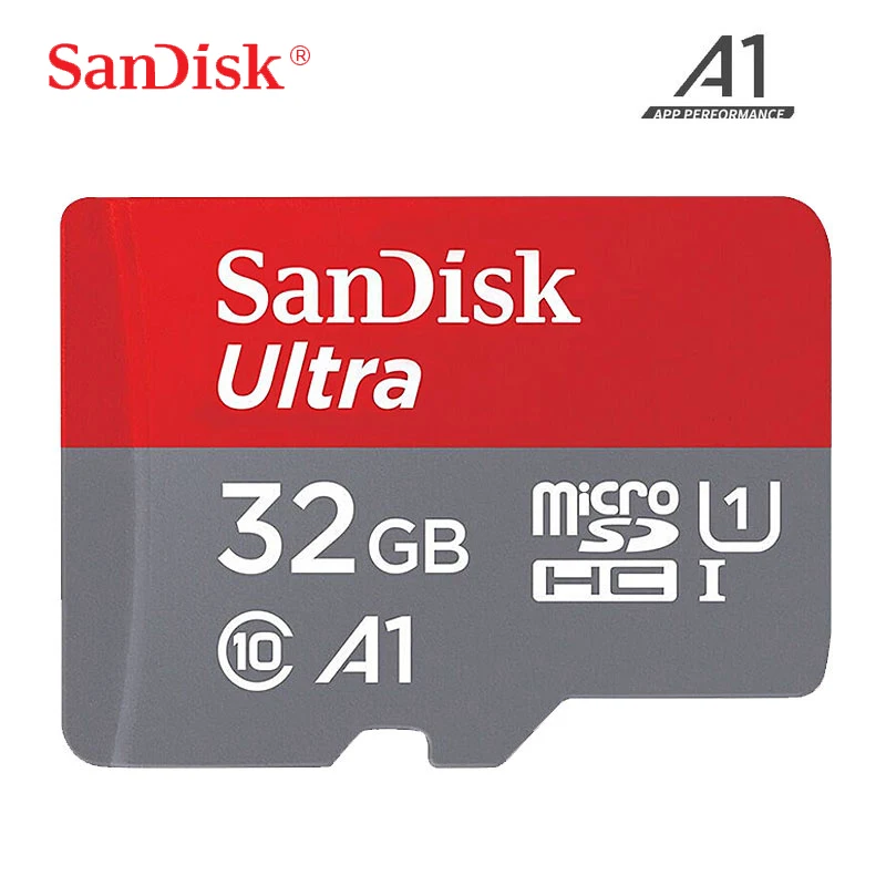 Original SanDisk Ultra Memory Card Micro SD Card 32GB Class 10 MicroSDHC 64GB 128GB 256GB SDXC UHS-I TF Card Read Speed 120Mb/s