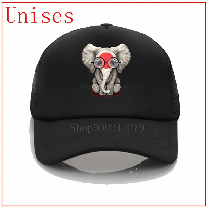 Детский слон с очками и японским флагом задняя часть фото женская летняя шляпа