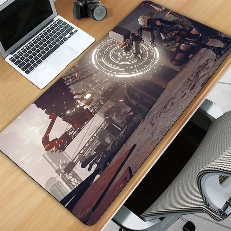 

Mouse Carpet Pc Pad Full Gamer Mats Anime Keyboards Accessories Mause Pink Big Mousepepad Table Pads Nier Automata Mat Cute Girl