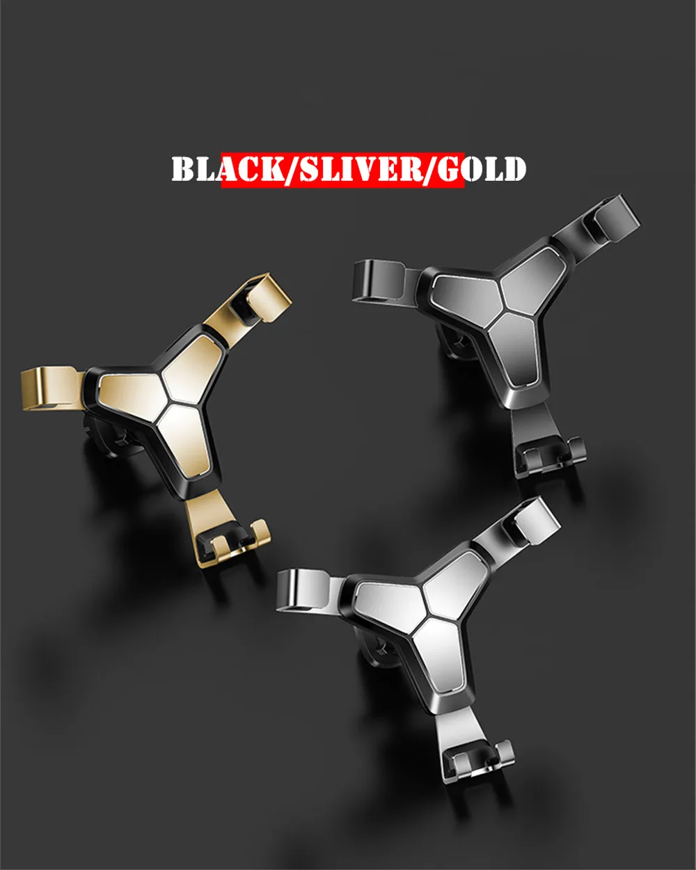 Гравитационный Автомобильный держатель для телефона с вентиляционным