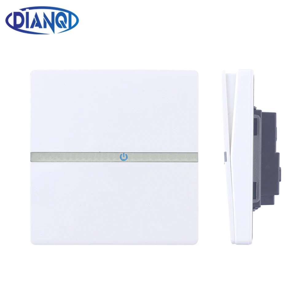 Настенный выключатель счетов Управление белый Панель Материал огнестойкий ПК