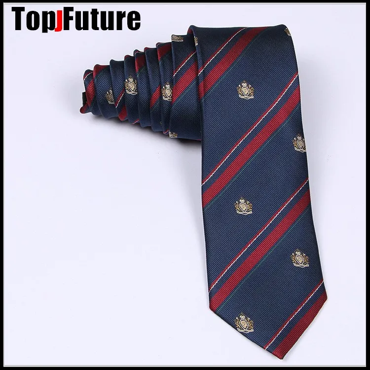 Галстук с вышивкой в виде королевской короны для девочек и мальчиков униформа JK