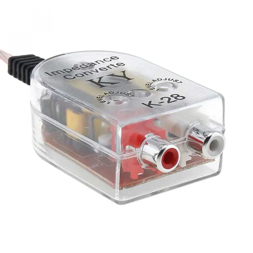 Трансформатор с двойной катушкой RCA автомобильный сабвуфер высокочастотный в