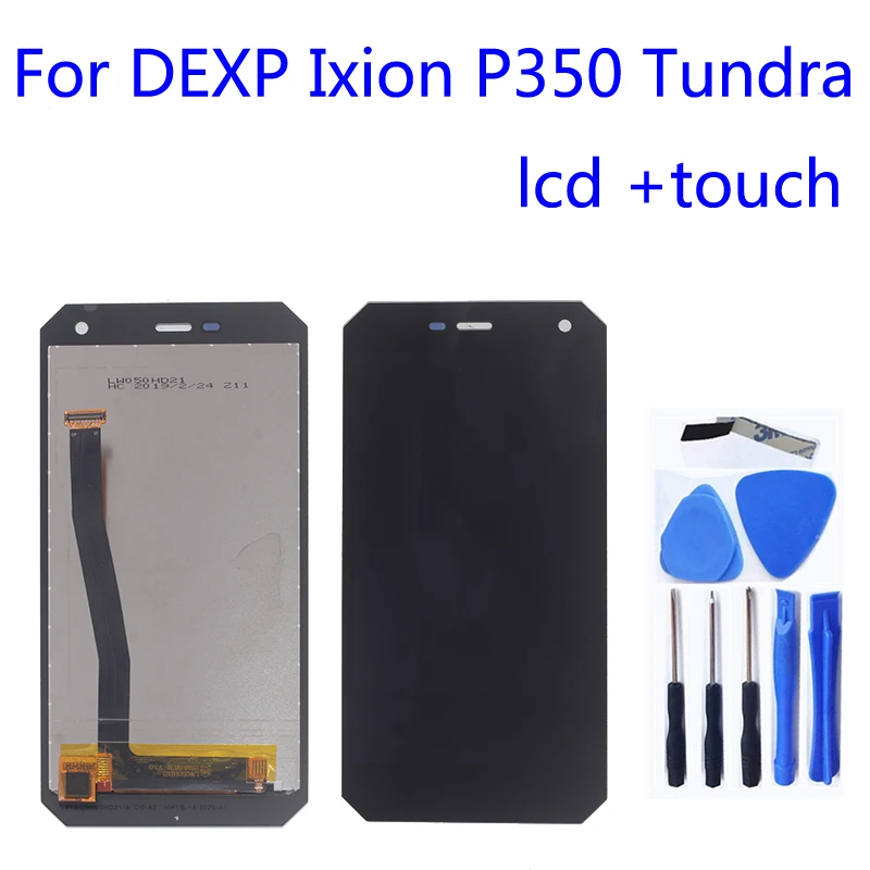 Оригинальный ЖК-дисплей для DEXP Ixion P350 Tundra кодирующий преобразователь сенсорного