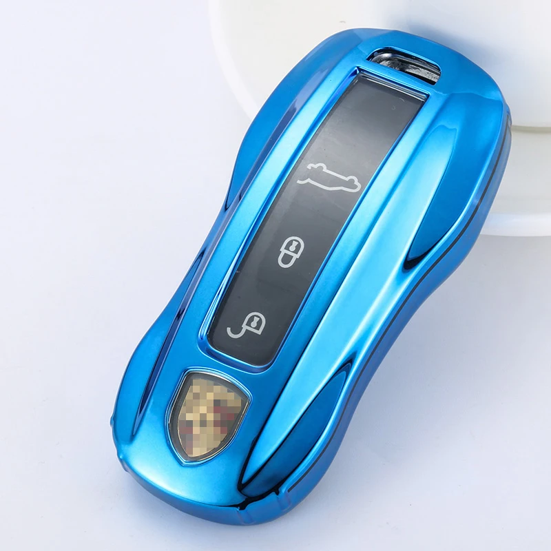 Чехол для автомобильного ключа дистанционного управления из ТПУ чехол Porsche 2017 Parra