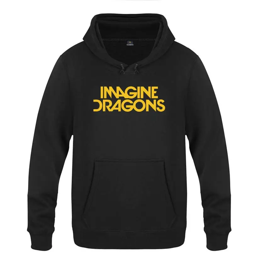 

IMAGINE DRAGONS Rock Band Hoodies Men 2018 Men's Pullover Fleece Hooded Sweatshirts