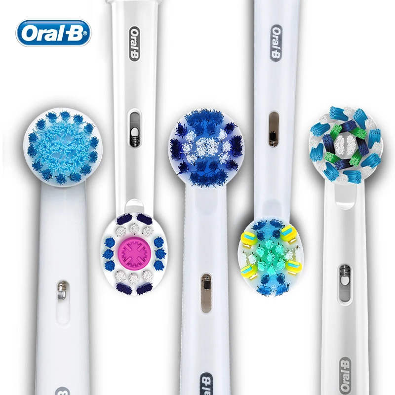 

Genuine Oral B Toothbrush Heads Replacement EB17 EB18 EB20 EB25 EB50 EB60 Oralb Brush Heads Teeth Clean Oral Hygiene for Adults