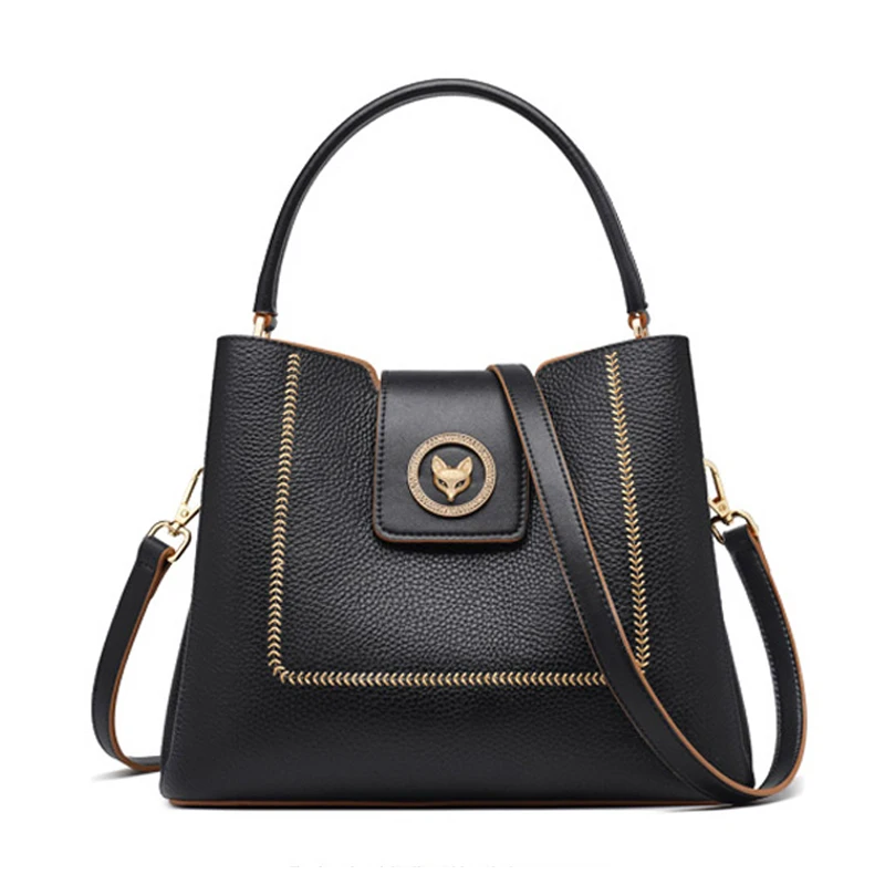 

FOXER 2020 New Real Cowhide Embossed bag Women Genuine Leather Bags fashion Luxury handbags women famous brand leather bags