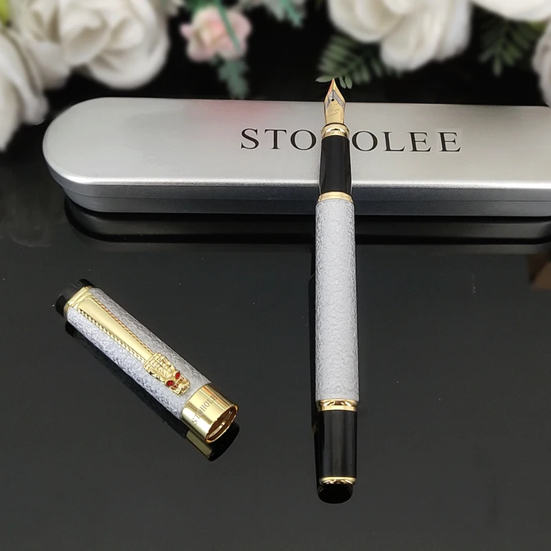 2021 год поставщик STOHOLEE стандартная металлическая ручка с красными бриллиантами