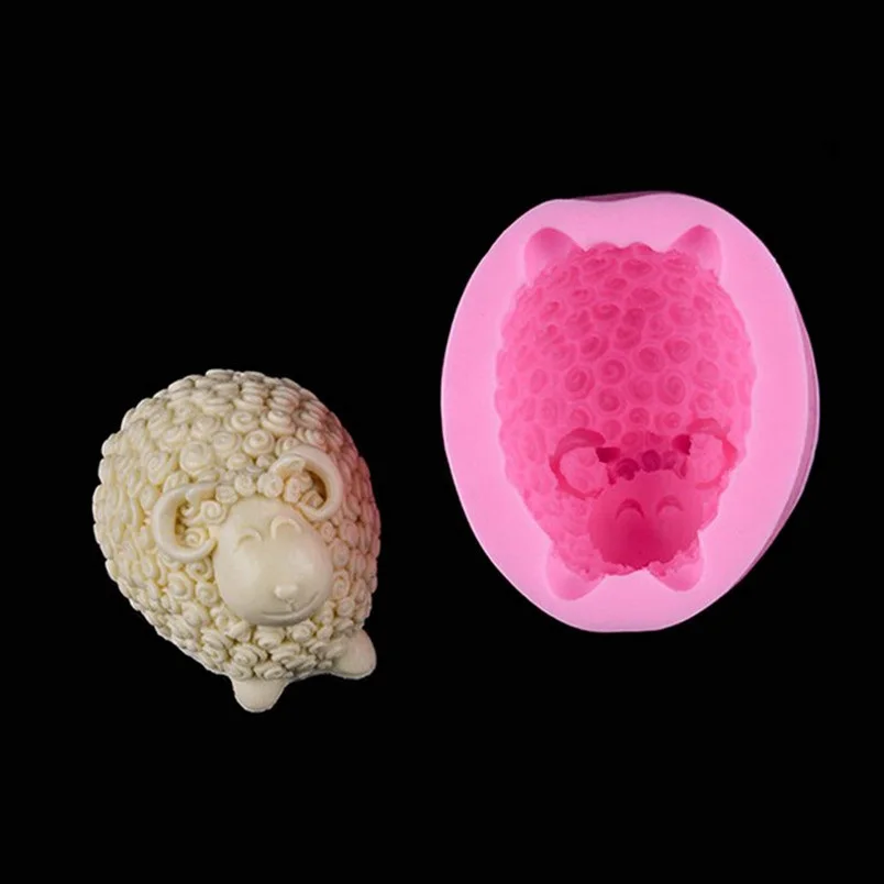 Курчавая овечка силиконовая форма для мыла мусс торт сделай сам изготовления