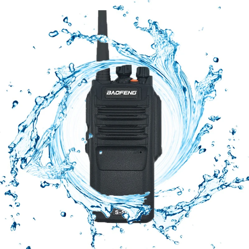 2 шт. BAOFENG S-56 высокое Мощность 10 Вт Водонепроницаемый иди и болтай Walkie Talkie “иди км