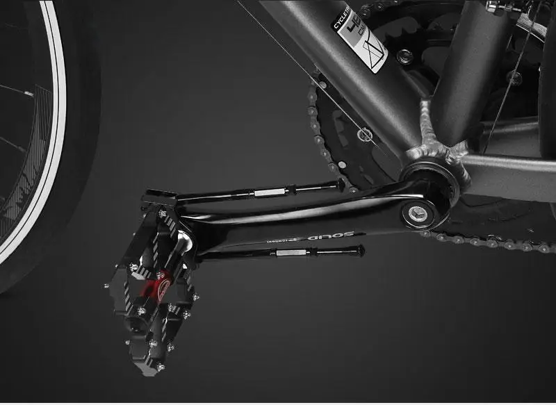 Горная дорога велосипед Kickstand Kick Stand сплав двойные ножки велосипедная стойка для