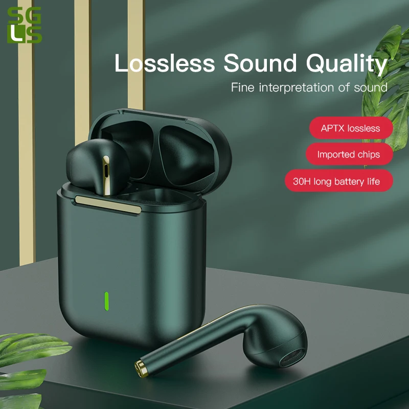

Long Life J18 TWS Bluetooth Headphones Stereo HiFi True Wireless Headset Earbuds In Ear Handsfree Sport Earphone For Android IOS