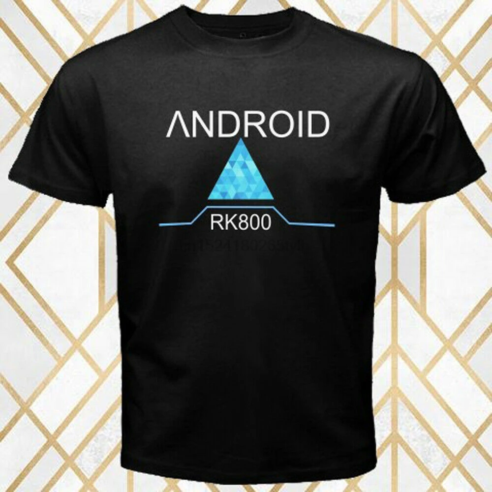 

Detroit Become Human Android RK800 Logo Men Black T-Shirt Size S - 3XL