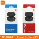 Оригинальные наушники Xiaomi Redmi Airdots 2 AirDots S, Беспроводная Bluetooth-гарнитура, Стерео шумоподавление, микрофон, наушники с голосовым управлением