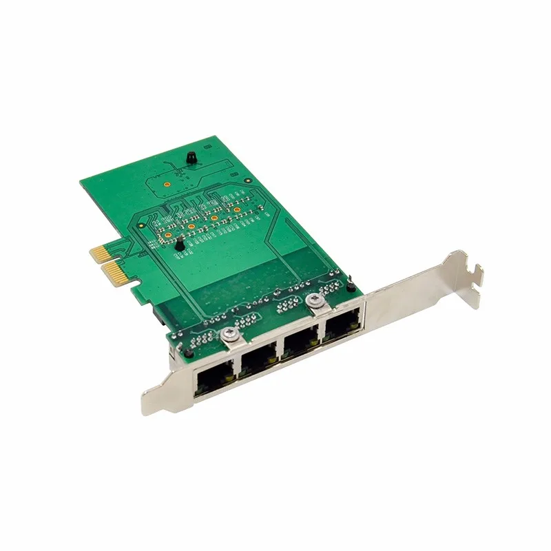 PCIE сетевые карты LAN Карта Ethernet сетевой адаптер Lan Сетевая карта 4 порта RJ 45 PCI