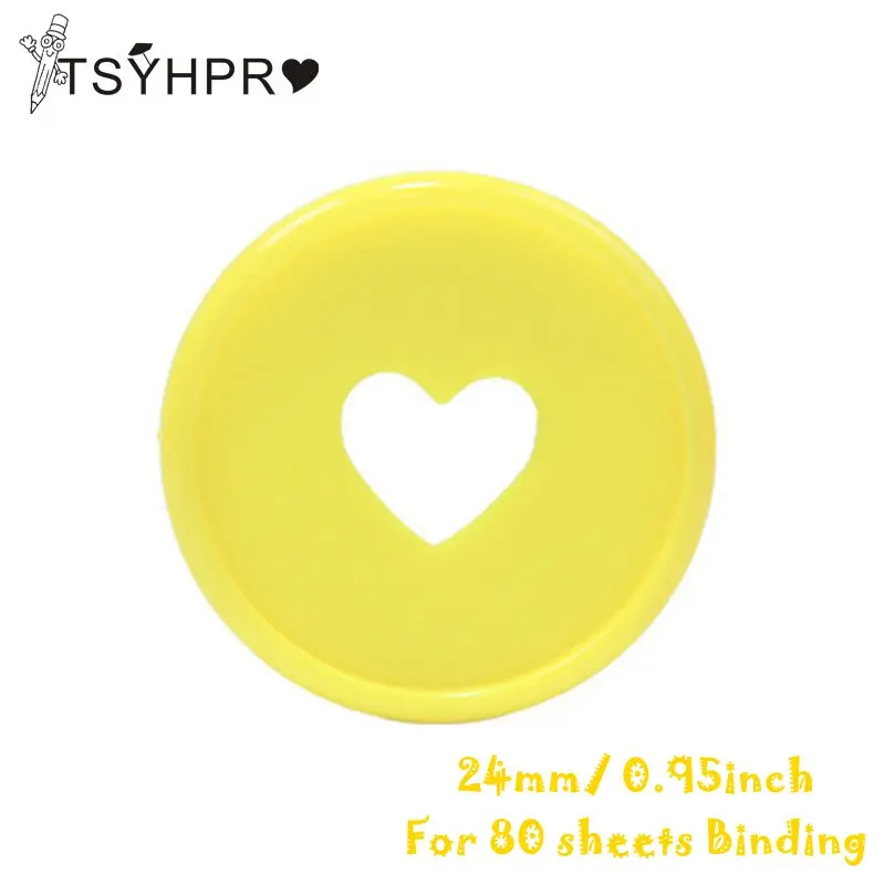 

30/50/100 шт., кольца для блокнотов, 24 мм