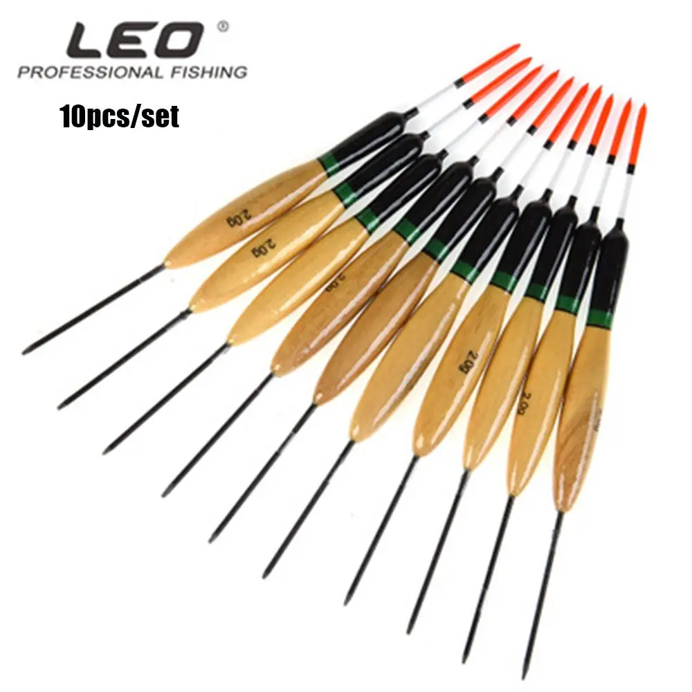 

10Pcs/lot 3 Models Paulownia Wood Fishing Floats V Floats Tackle Accessories 14/17/22cmertical Buoy Hard Tail Good Buoyancy