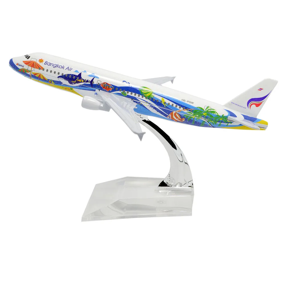 

Династия Тан (TM) 1:400 16 см воздушный автобус A320 Бангкок воздушный металлическая модель самолета самолет Игрушечная модель самолета