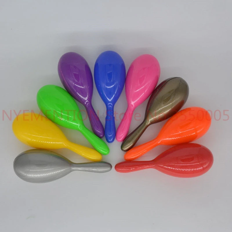 Красочный пластиковый испанский Маракас Мексиканский костюм аксессуар для